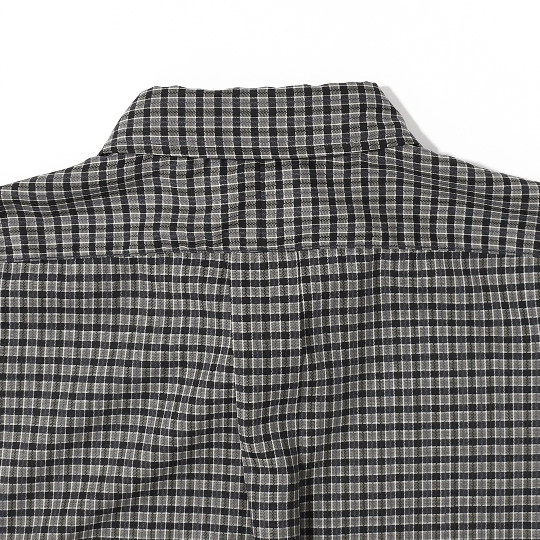 USH69-LA237-B]ULTERIOR(アルテリア)Super Light Wool Check Shirt