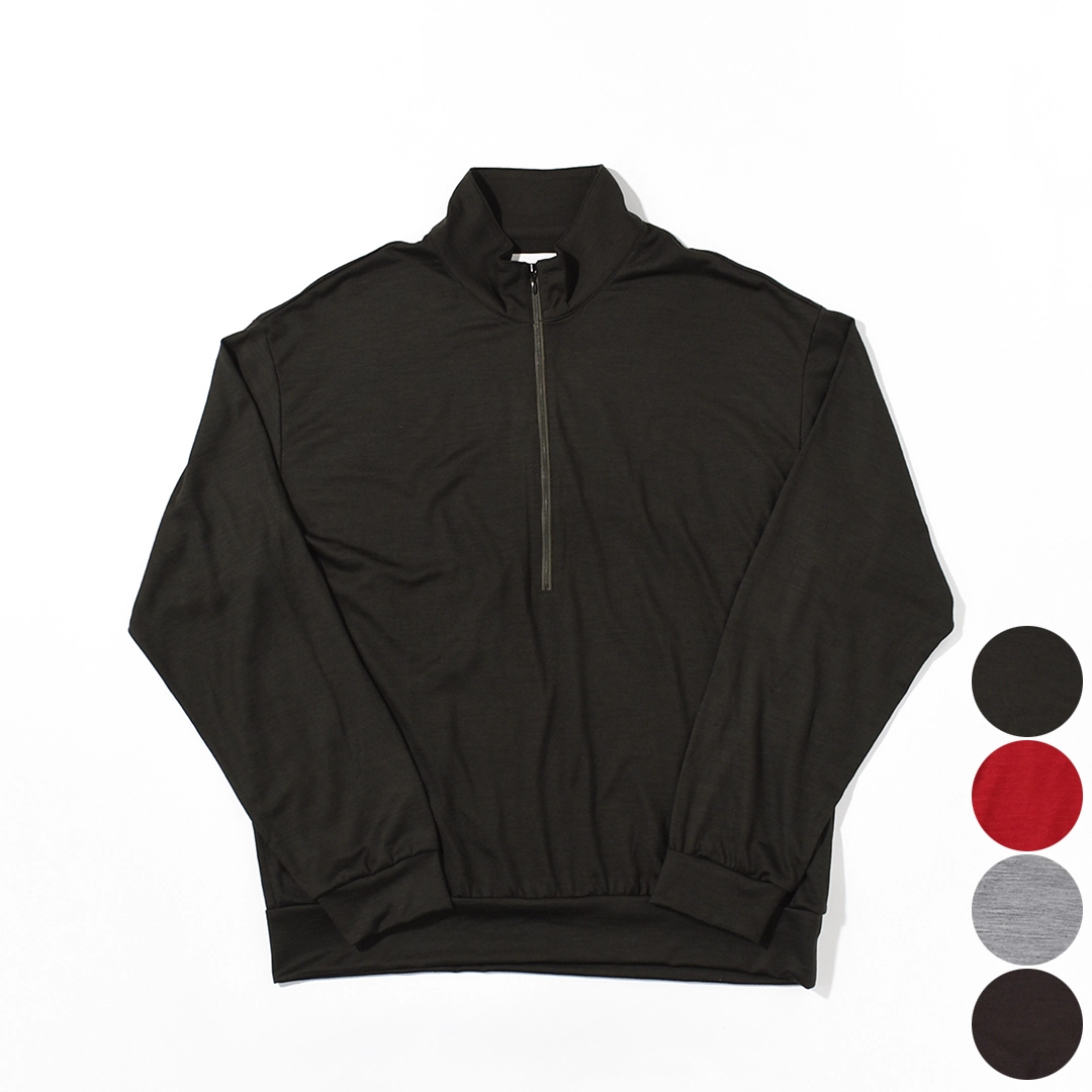 m26c15cs02c]marka(マーカ) Super 100's Washable Wool Jersey Half
