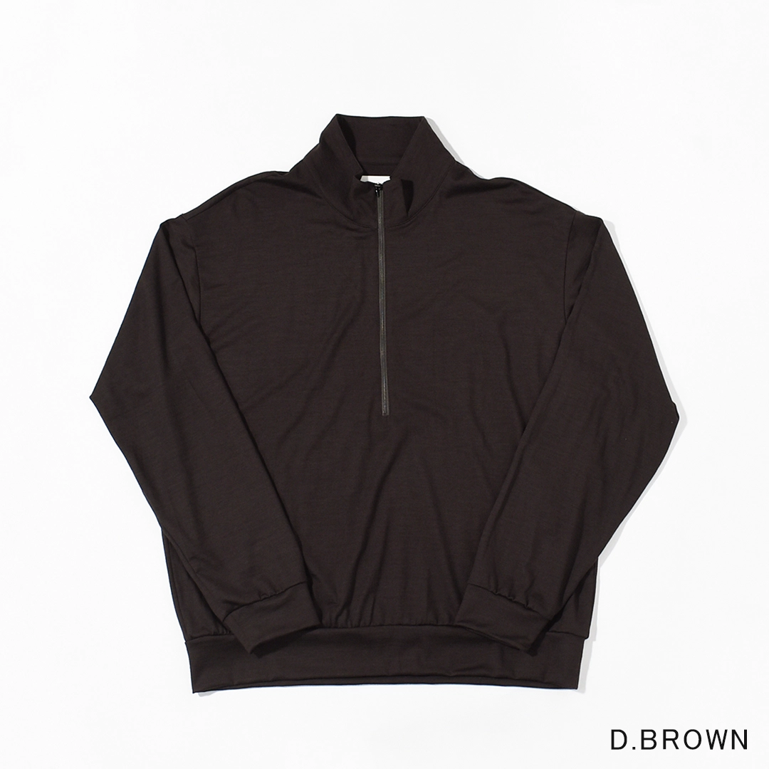 m26c15cs02c]marka(マーカ) Super 100's Washable Wool Jersey Half