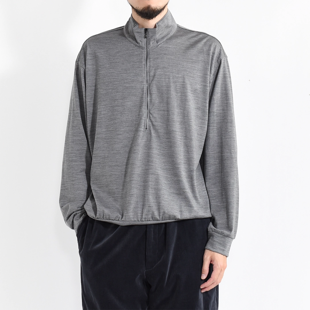 m26c15cs02c]marka(マーカ) Super 100's Washable Wool Jersey Half
