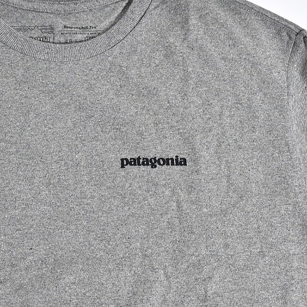 38518]patagonia(パタゴニア)M's L/S P-6 LOGO RESPONSIBILI-TEE(P-6