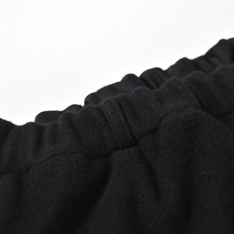 MITTAN ウールブランケットワイドパンツ PT-97 size:2 黒 PT-97]MITTAN(ミタン/ミッタン)ウールブランケットワイドパンツ