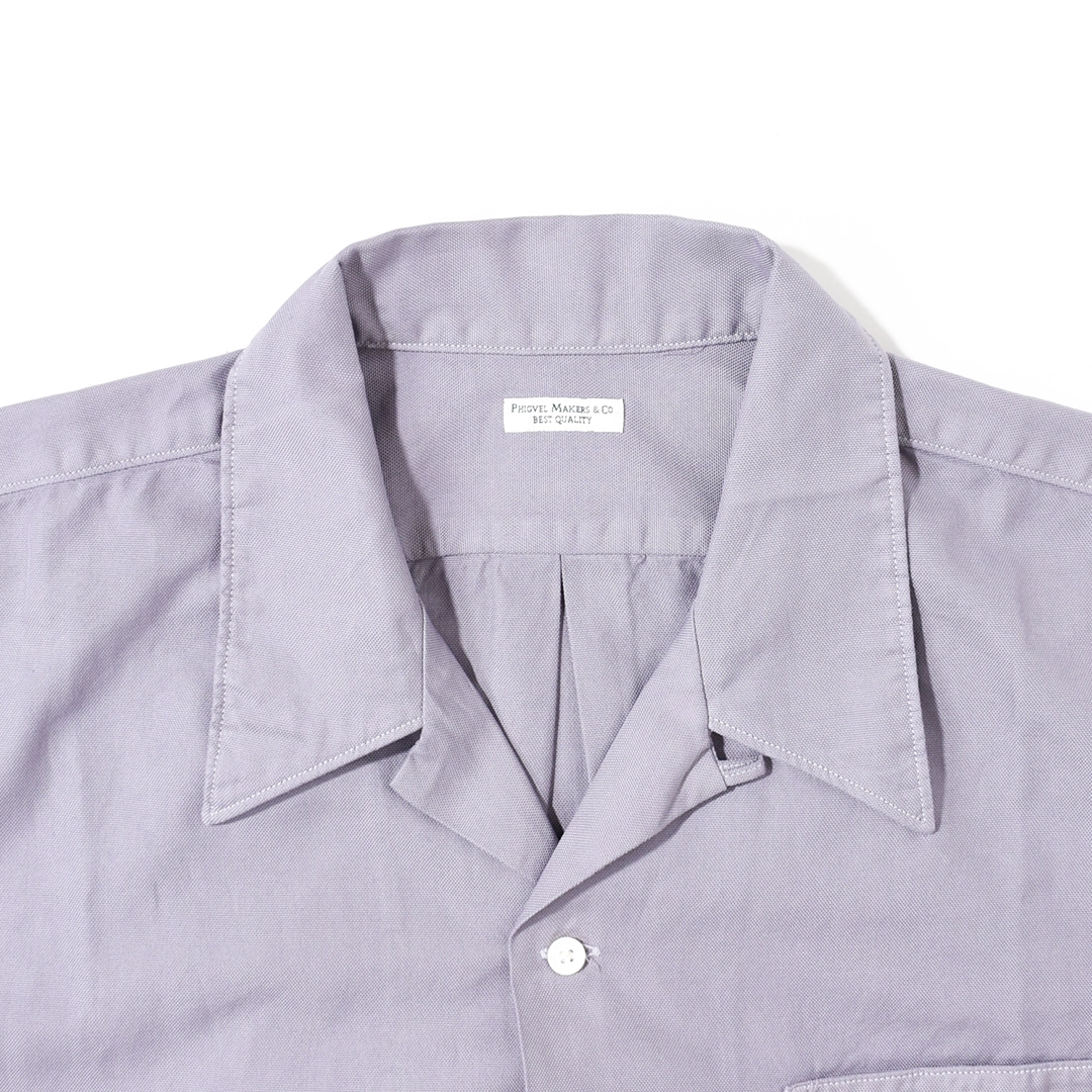 PMAV-SS02]PHIGVEL(フィグベル) Oxford SS Shirt (オックスフォード