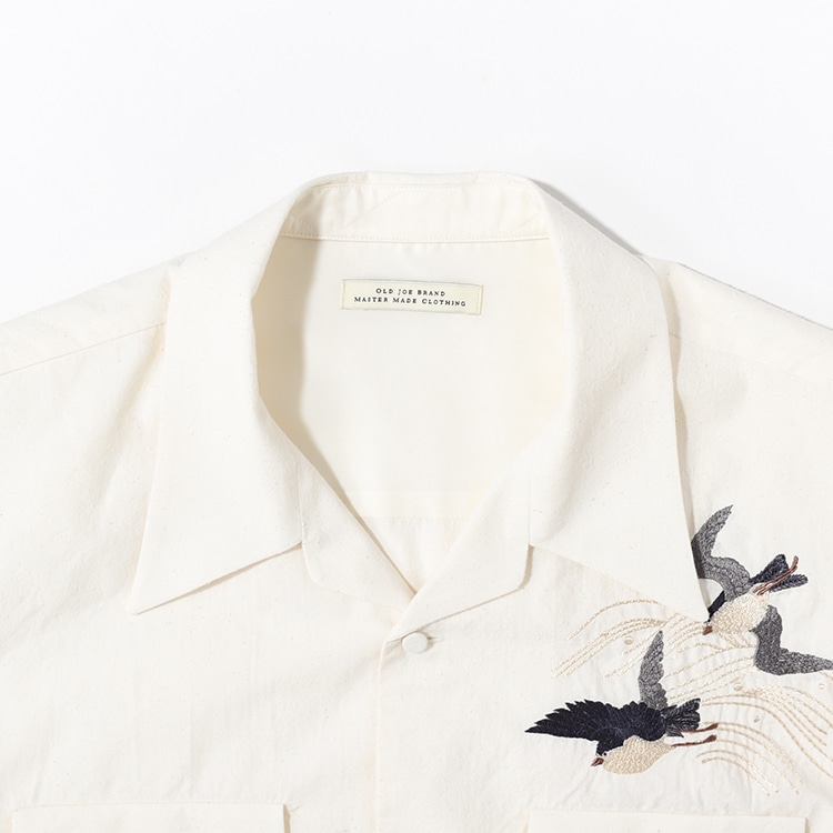 242OJ-SH06)OLD JOE(オールドジョー)SWALLOW COLLAR NASSOU SHIRTS S/S