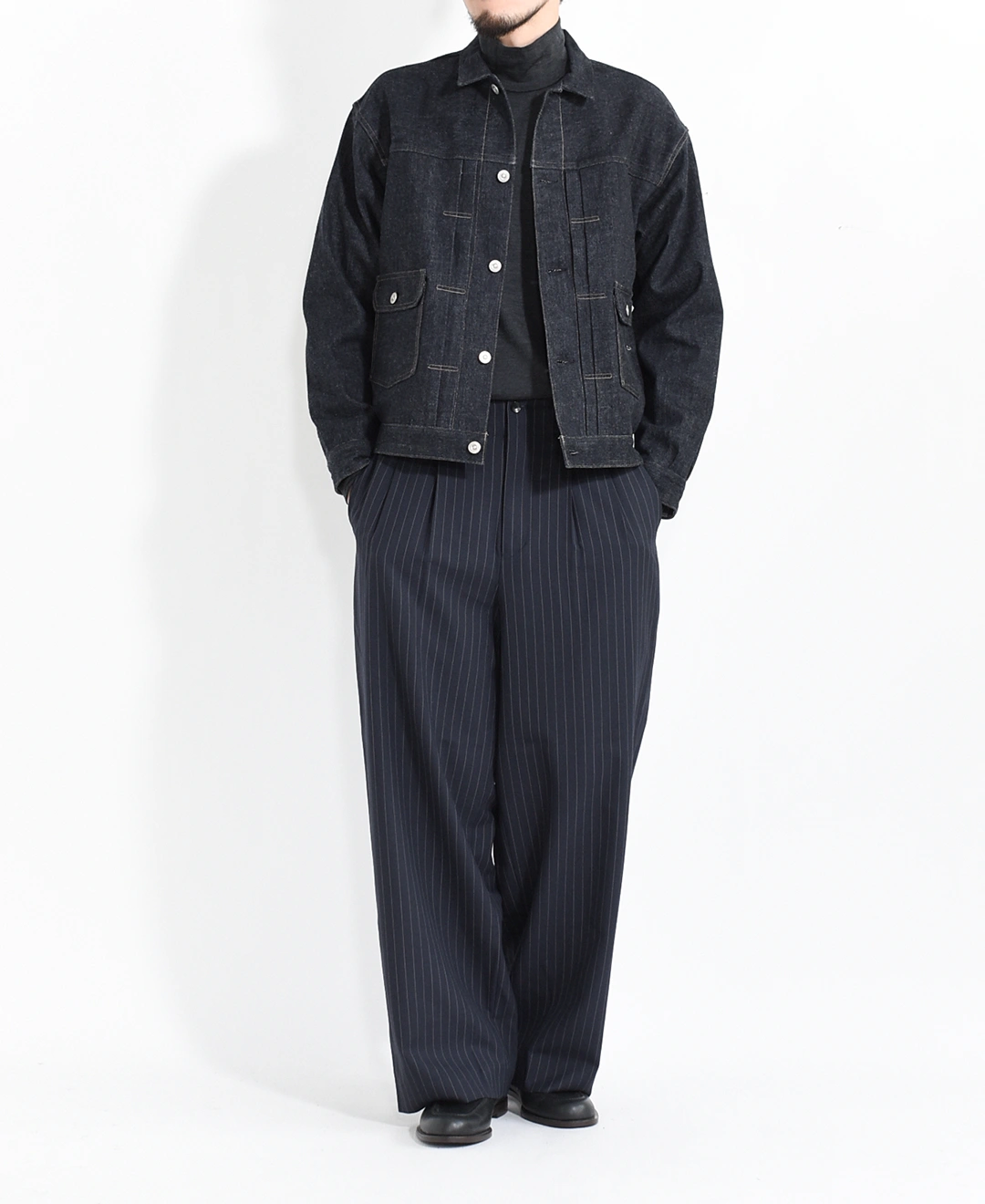 ジャケット・アウター OLD JOE LOWER FLAP POCKET JEAN JACKET OLD JOE】LOWER FLAP POCKET JEAN JACKET -FADE INDIGO- | legrow
