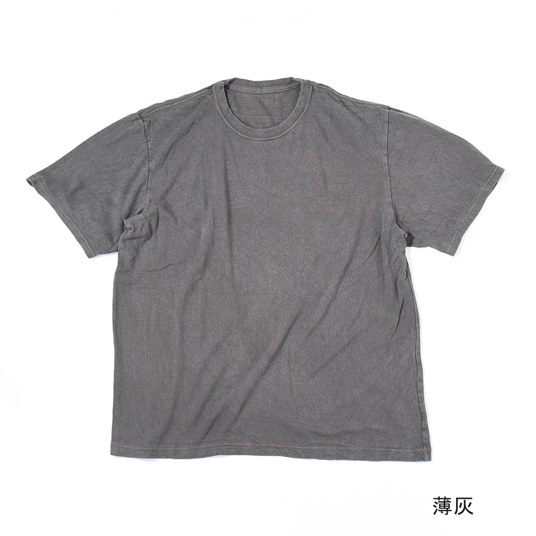 T-41]MITTAN(ミタン/ミッタン)強撚絹紬糸Tシャツ | MITTAN(ミタン