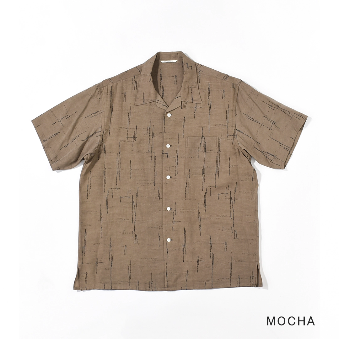 261OJ-SH20]OLD JOE(オールドジョー) Original Printed Open Collar