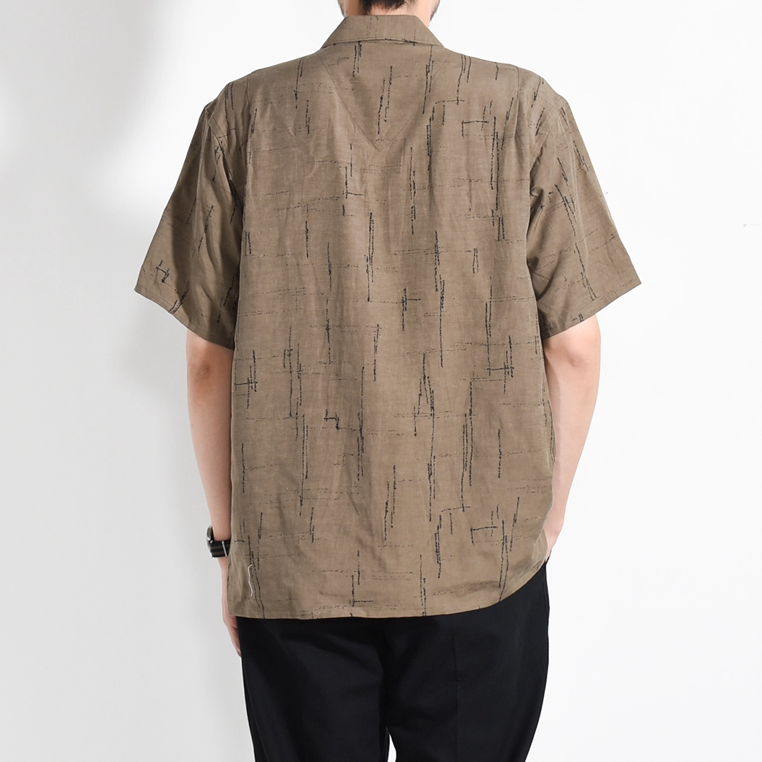 261OJ-SH20]OLD JOE(オールドジョー) Original Printed Open Collar