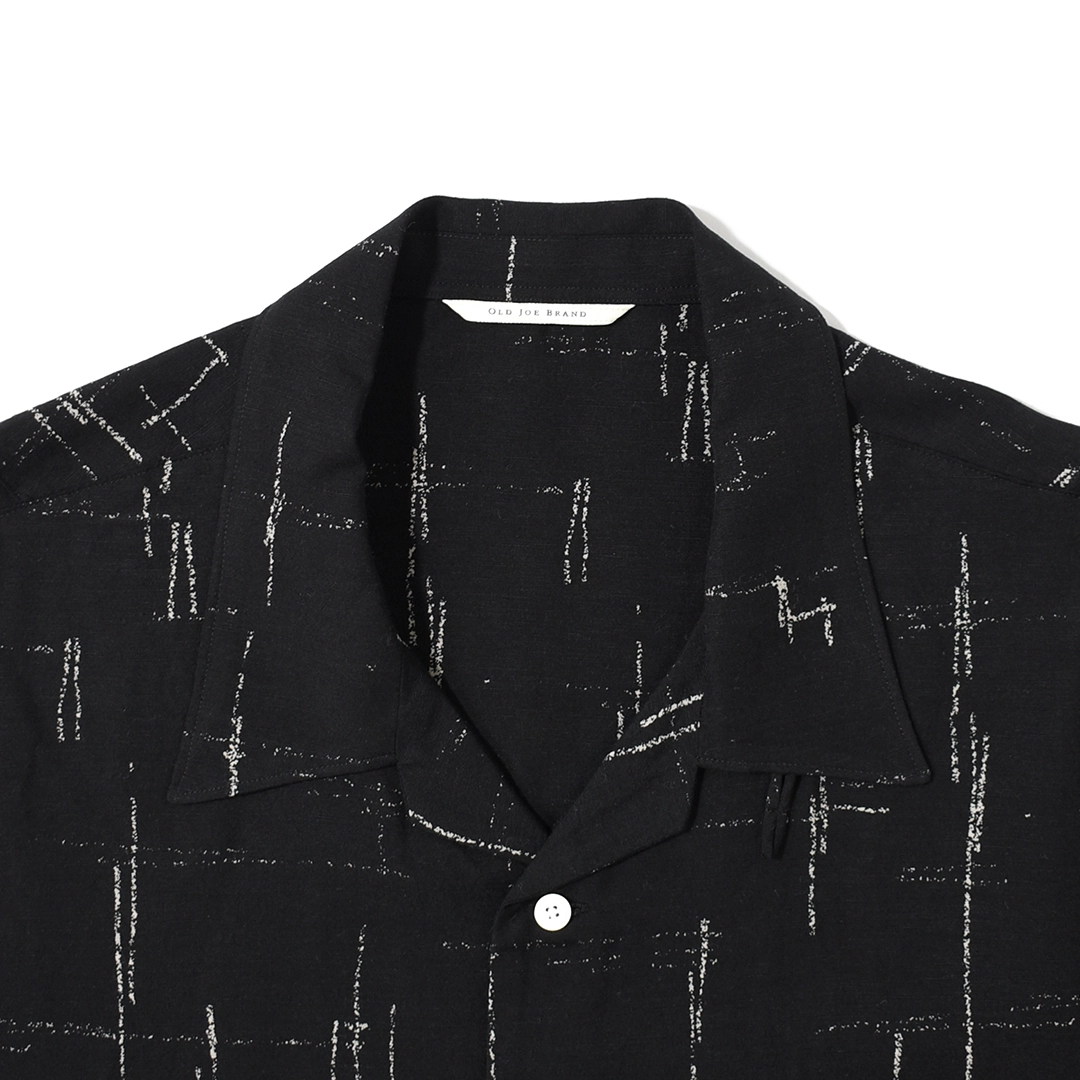 261OJ-SH20]OLD JOE(オールドジョー) Original Printed Open Collar