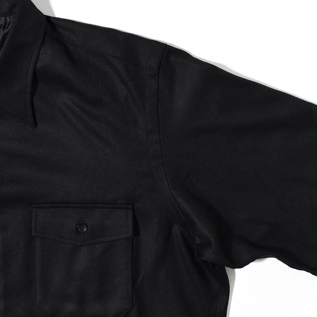 [UNSH43]un/unbient(アン/アンビエント)WORK SHIRT L/S / Wool(ワークシャツ/ウール)の商品画像