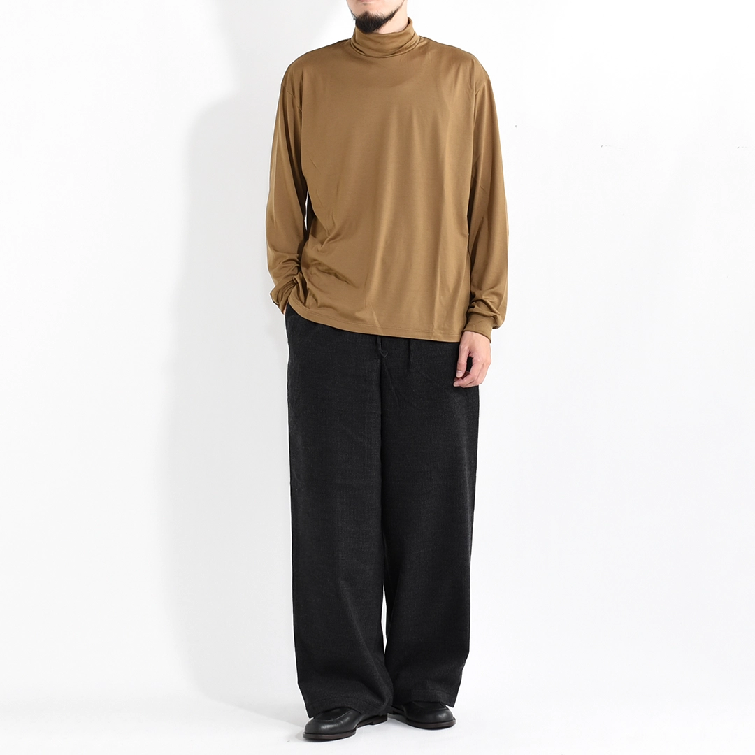 [a26c12cs02c]MARKAWARE (マーカウェア) Super 160s Wool Washable Knit Relaxed Fit Turtle Neck(スーパー160sウール 防縮天竺リラックスドフィットタートルネック)の商品画像