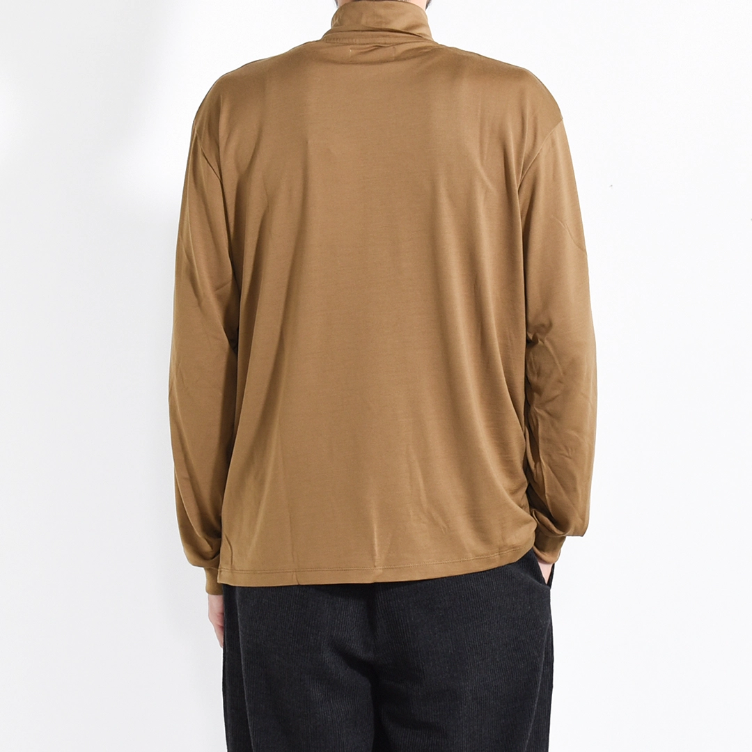 [a26c12cs02c]MARKAWARE (マーカウェア) Super 160s Wool Washable Knit Relaxed Fit Turtle Neck(スーパー160sウール 防縮天竺リラックスドフィットタートルネック)の商品画像