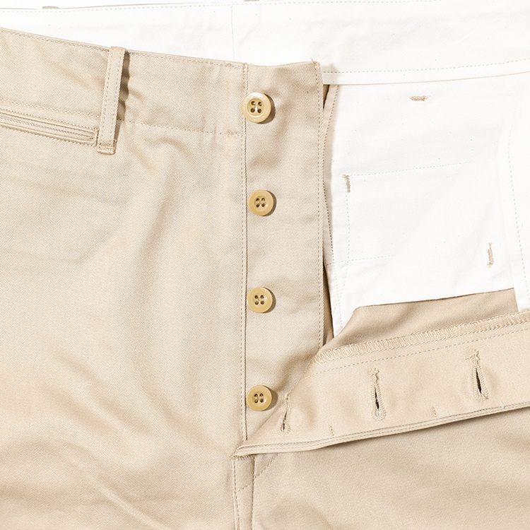 5125-81518]SCYE BASICS(サイベーシックス) Vintage Chino Cloth