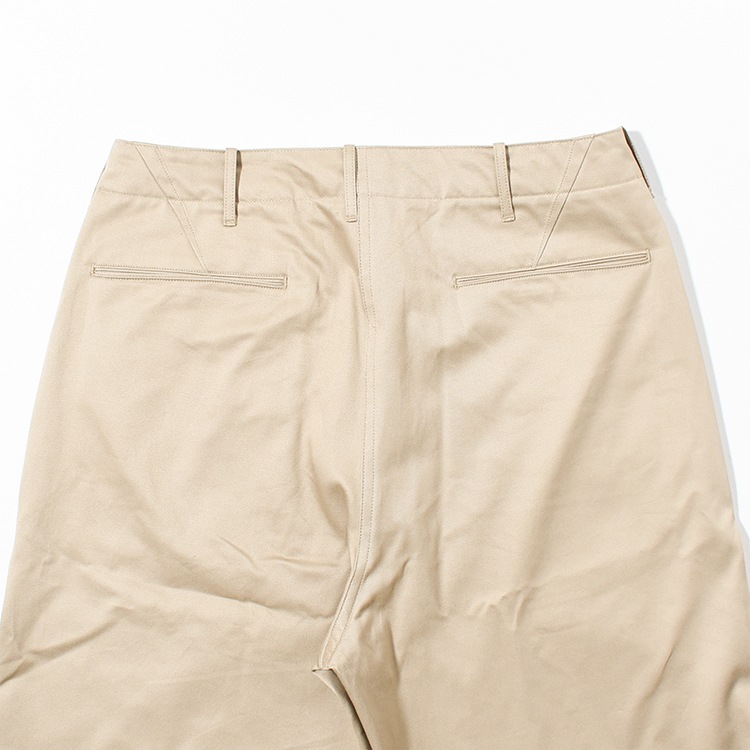 5125-81518]SCYE BASICS(サイベーシックス) Vintage Chino Cloth