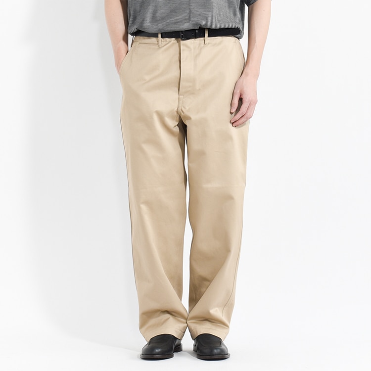 5125-81518]SCYE BASICS(サイベーシックス) Vintage Chino Cloth