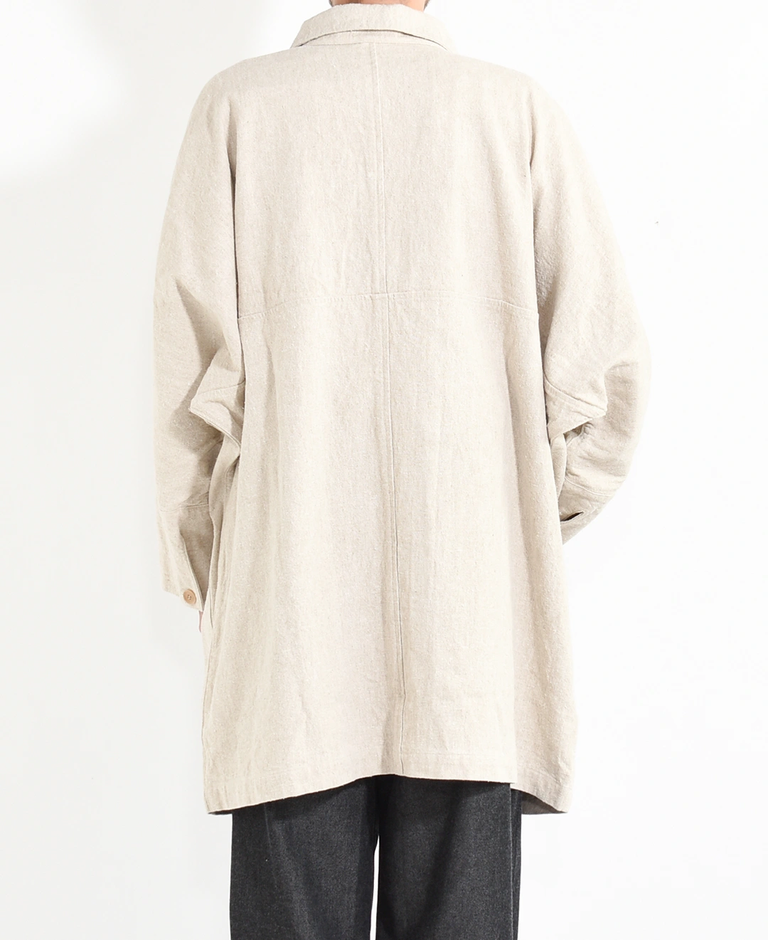 CT-47]MITTAN(ミタン/ミッタン)亜麻苧麻絹コート | MITTAN(ミタン