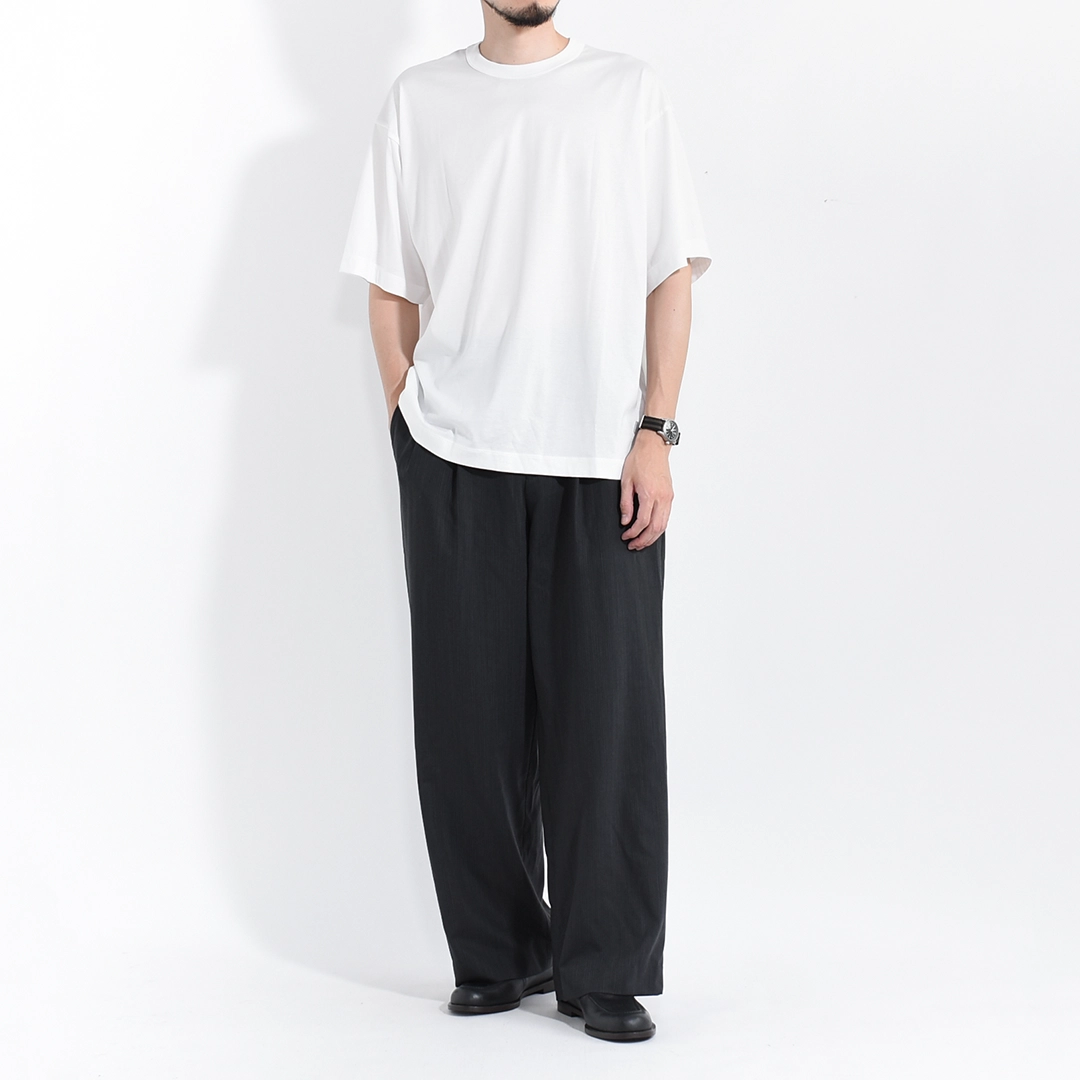 a26a24cs02b]MARKAWARE (マーカウェア) Organic Giza 80/2 Knit