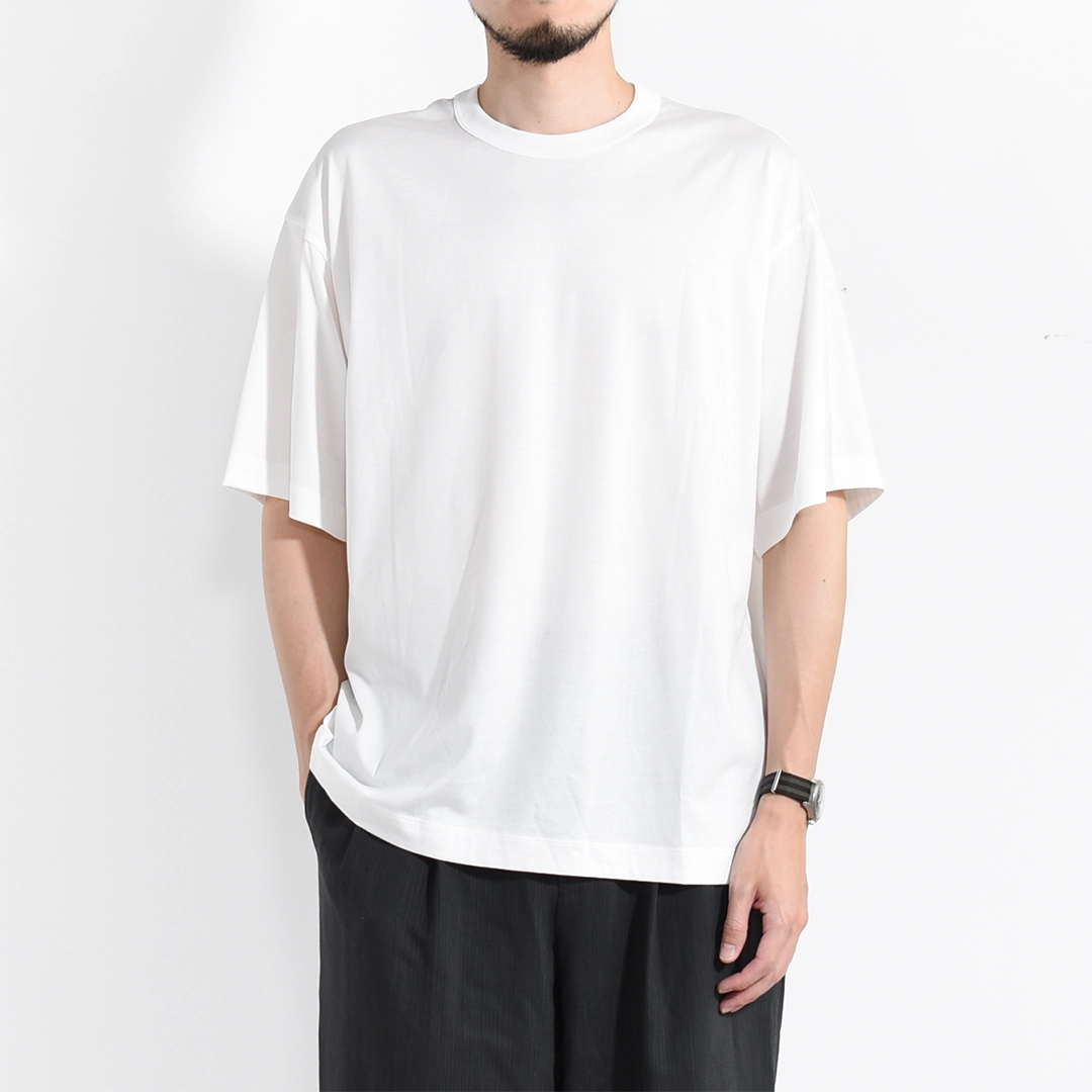 a26a24cs02b]MARKAWARE (マーカウェア) Organic Giza 80/2 Knit