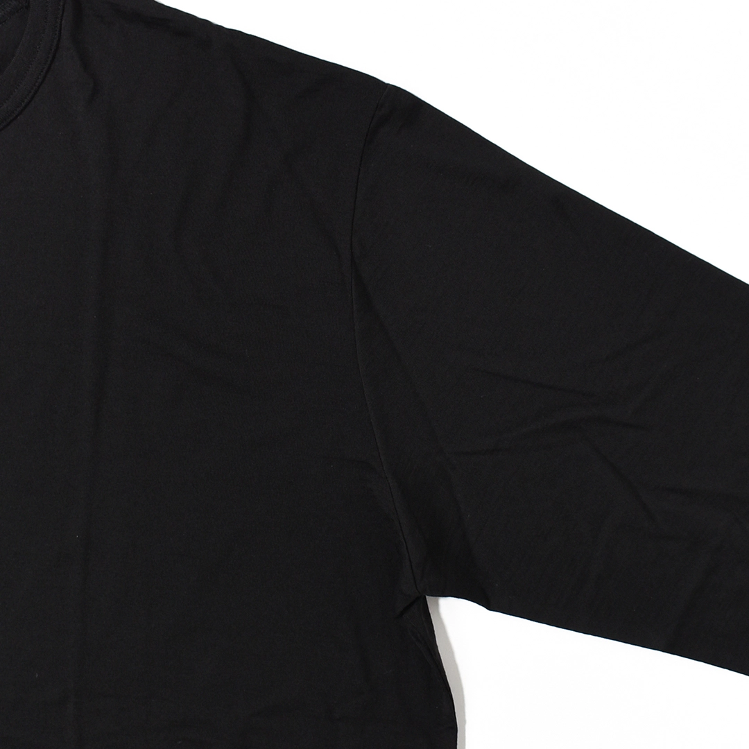 [a26c12cs01c]MARKAWARE (マーカウェア) Super 160sWool Washable Knit Relaxed Fit L/S Tee(スーパー160sウール 防縮天竺リラックスドフィットL/S Tee)の商品画像