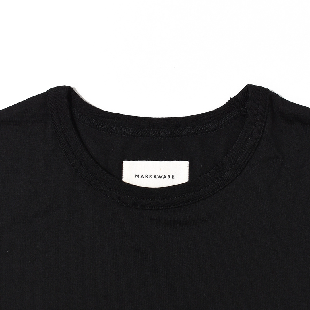[a26c12cs01c]MARKAWARE (マーカウェア) Super 160sWool Washable Knit Relaxed Fit L/S Tee(スーパー160sウール 防縮天竺リラックスドフィットL/S Tee)の商品画像
