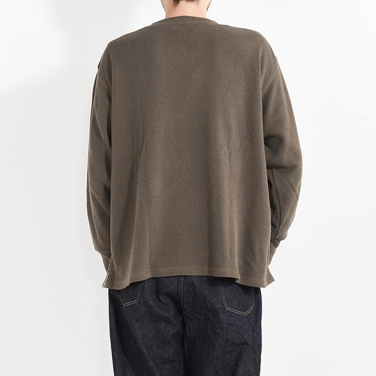 50% OFF】[2501-005]crepuscule(クレプスキュール) Thermal P/O