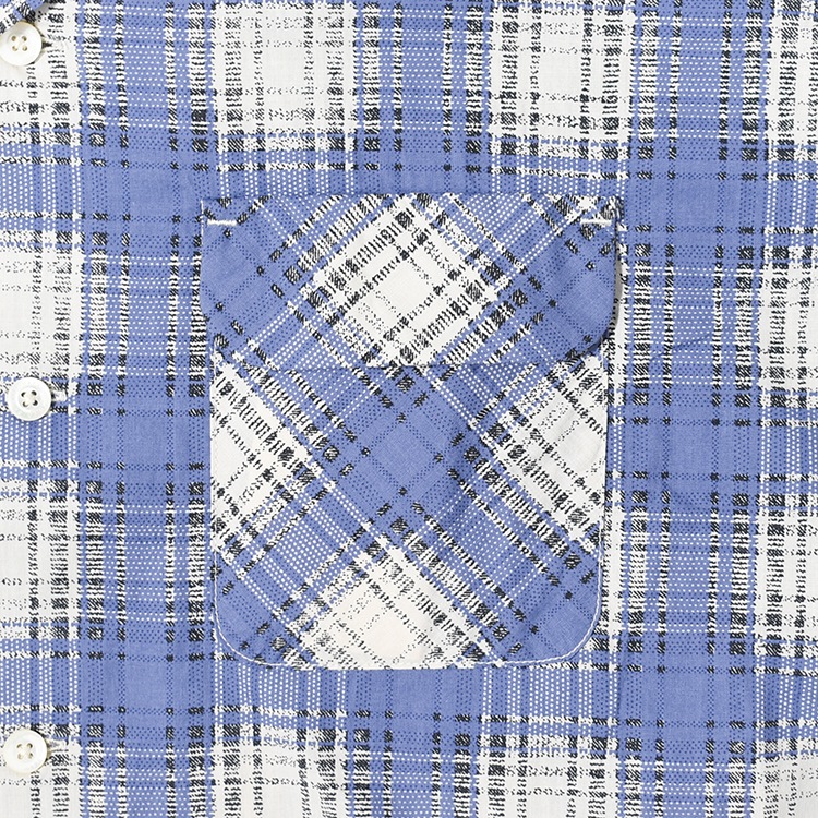 [PMAT-SS02]PHIGVEL(フィグベル) Print Ombre Open Collar SS Shirt(プリントオンブレオープンカラーショートスリーブシャツ))の商品画像