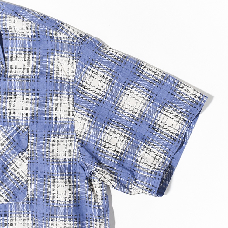 [PMAT-SS02]PHIGVEL(フィグベル) Print Ombre Open Collar SS Shirt(プリントオンブレオープンカラーショートスリーブシャツ))の商品画像
