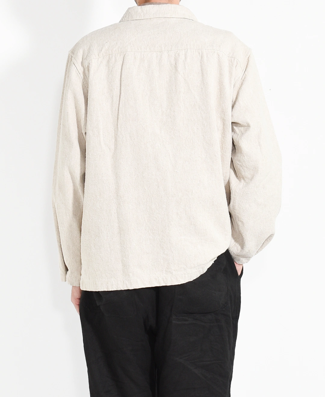 JK-76]MITTAN(ミタン/ミッタン)亜麻苧麻絹シャツジャケット | MITTAN