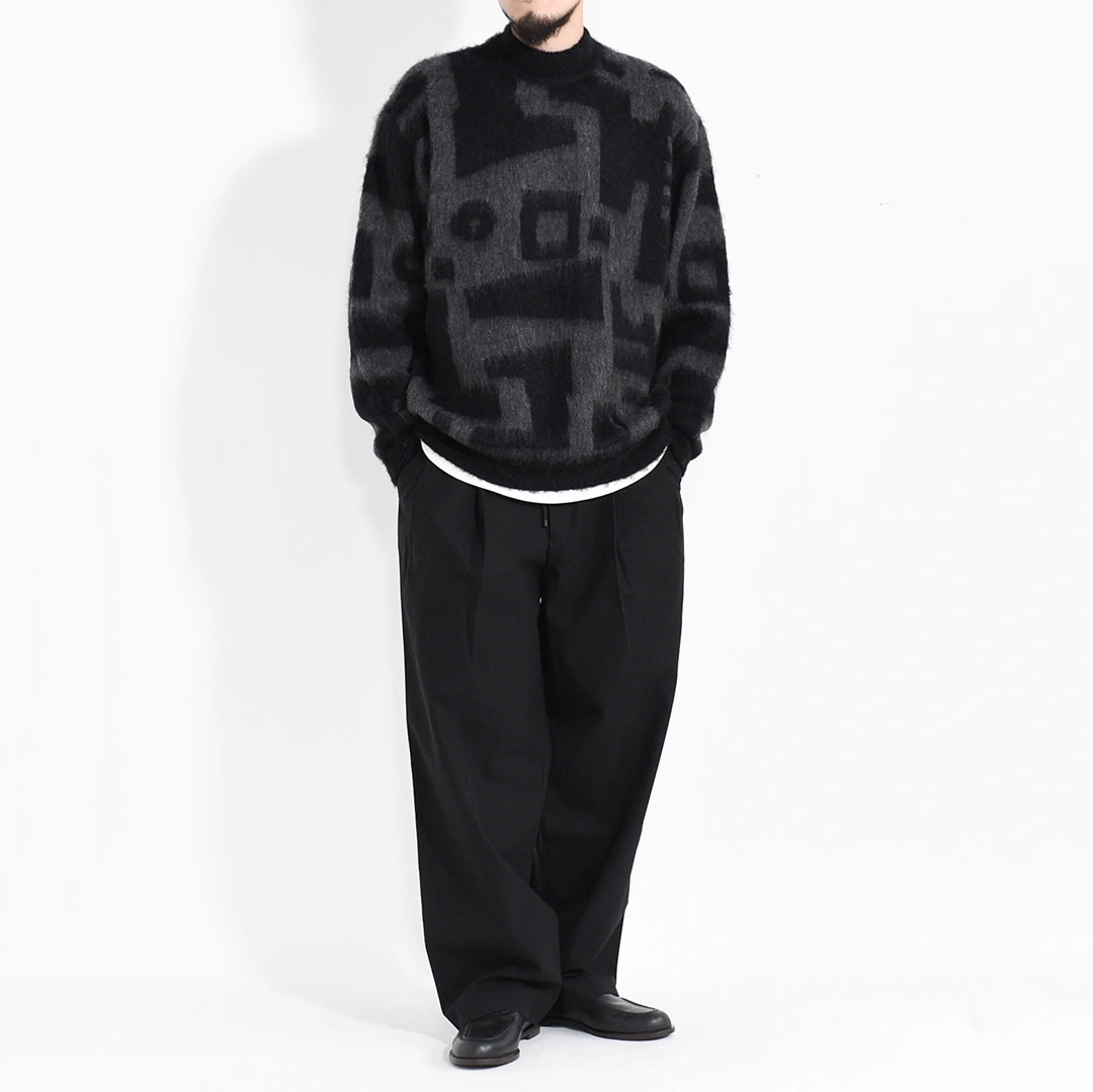 [yanagi]tangenet(タンジェネット) Yanagi (ヤナギ/モックネックニット)の商品画像