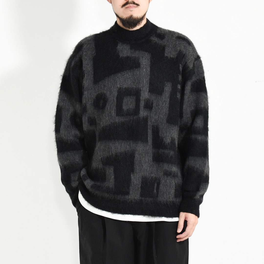 [yanagi]tangenet(タンジェネット) Yanagi (ヤナギ/モックネックニット)の商品画像