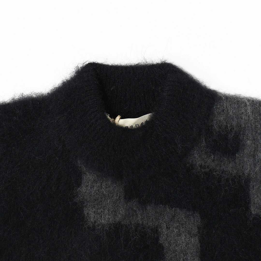 [yanagi]tangenet(タンジェネット) Yanagi (ヤナギ/モックネックニット)の商品画像