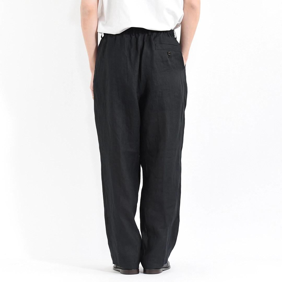 a26a22pt02c]MARKAWARE (マーカウェア) Hemp Shirting Double Pleated