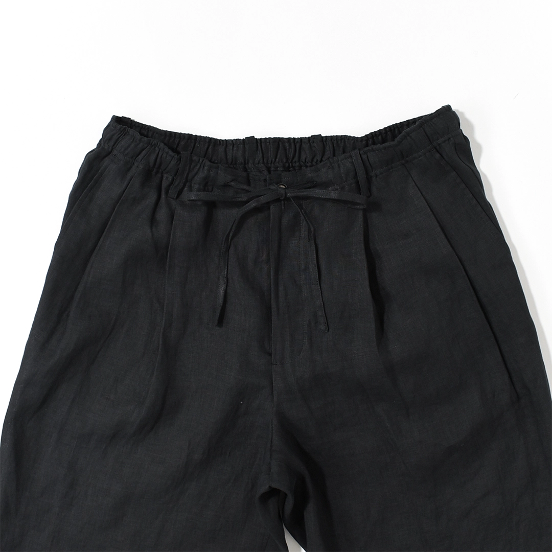 は*る様 MARKAWARE （マーカウェア）ヘンプ素材イージーパンツ a26a22pt02c]MARKAWARE (マーカウェア) Hemp Shirting Double Pleated