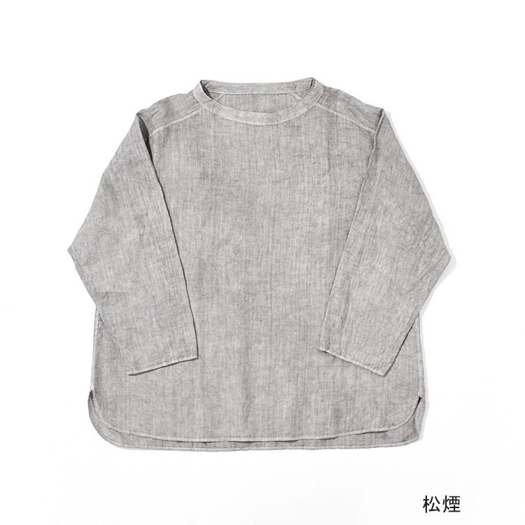 [SH-131B]MITTAN(ミタン/ミッタン)大麻長袖プルオーバー高密度(ベンガラ染め)の商品画像