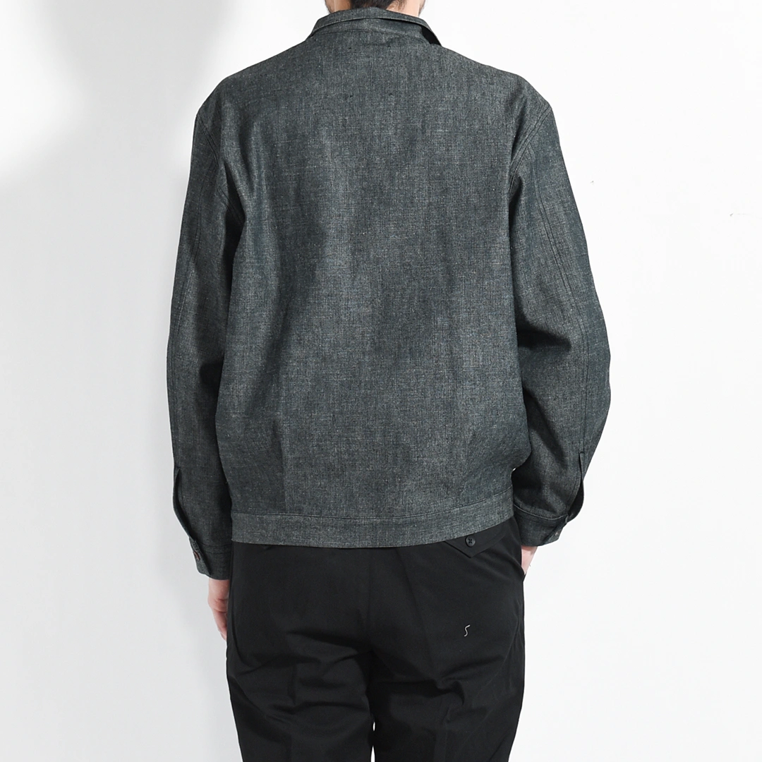 km261jk01a]KIMURA(キムラ/木村)Hook Front Tuck Jacket(フック