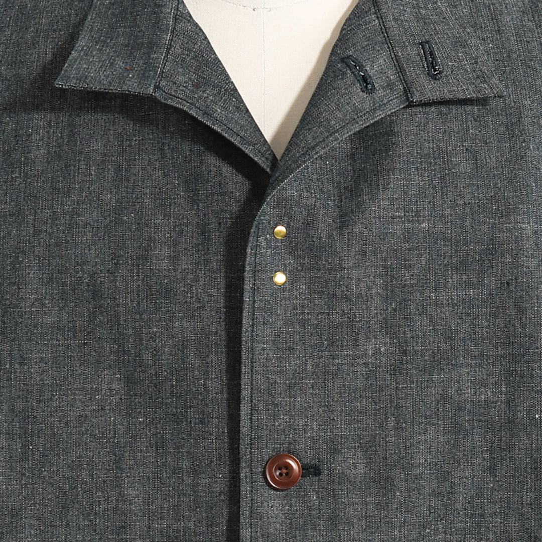 km261jk01a]KIMURA(キムラ/木村)Hook Front Tuck Jacket(フック