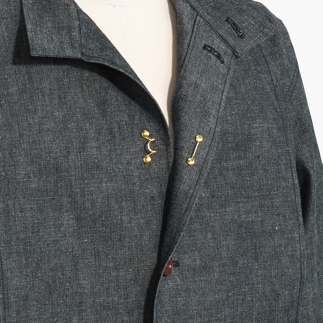 km261jk01a]KIMURA(キムラ/木村)Hook Front Tuck Jacket(フック