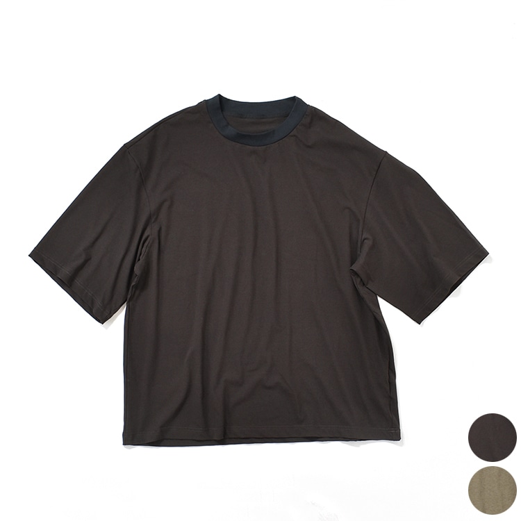 MUYA スリークオータースリーブTシャツ サイズ2 定価12100円 リネンヘンプカットソー ブラウス チャコールグレー レディース ムヤ【中古】5-0809S♪ MUYA スリークオータースリーブTシャツ/No.2571 - katakana - カタカナ