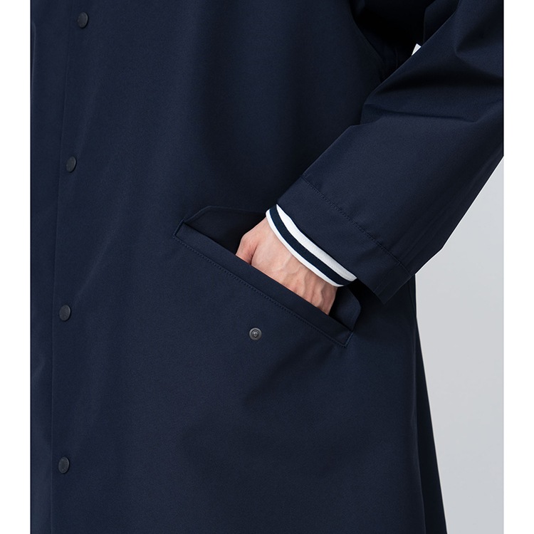 ✨美品✨ナナミカ マウンテンパーカー シェルコート ゴアテックス ネイビー M nanamica / 代官山のナナミカくん 第十二回 「雨の日のゴアテックス」