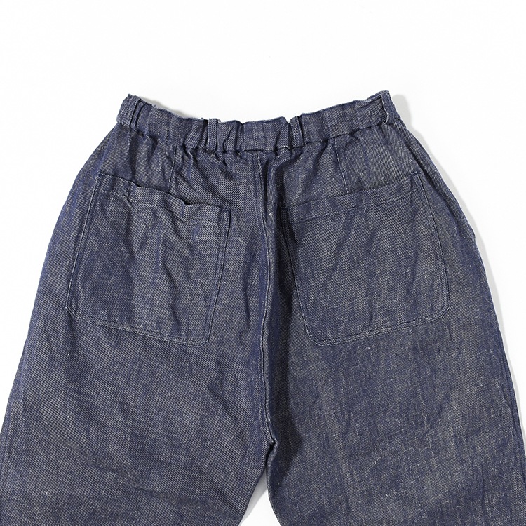 MITTAN 大麻デニムワイド PT-102 紺 2 MITTAN 大麻デニムワイド - 紺 - PURAS