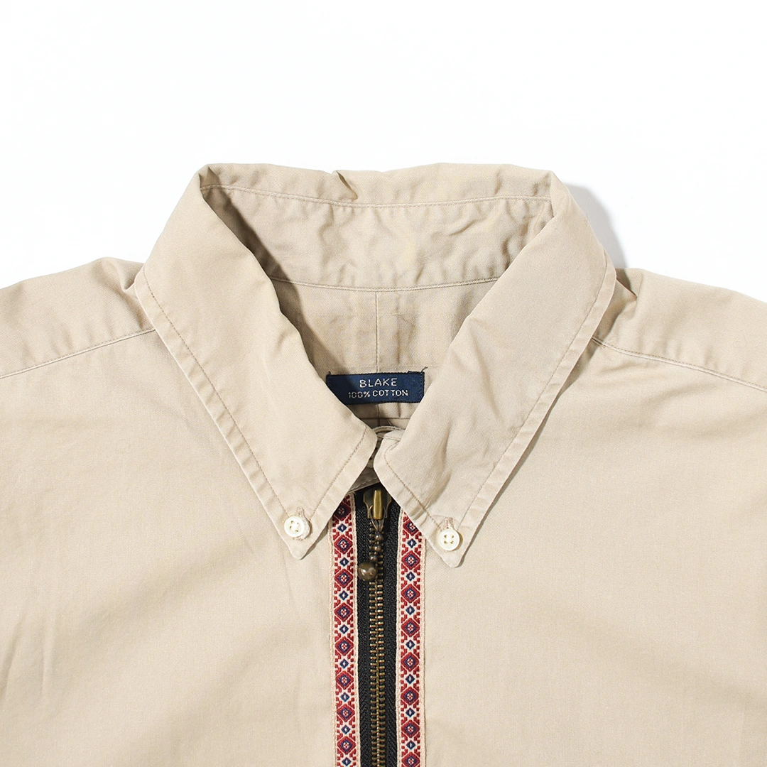 [ch3029] CHANGES (チェンジーズ) Remake Half Zip PO Shirt(リメイクハーフジッププルオーバーシャツ)の商品画像