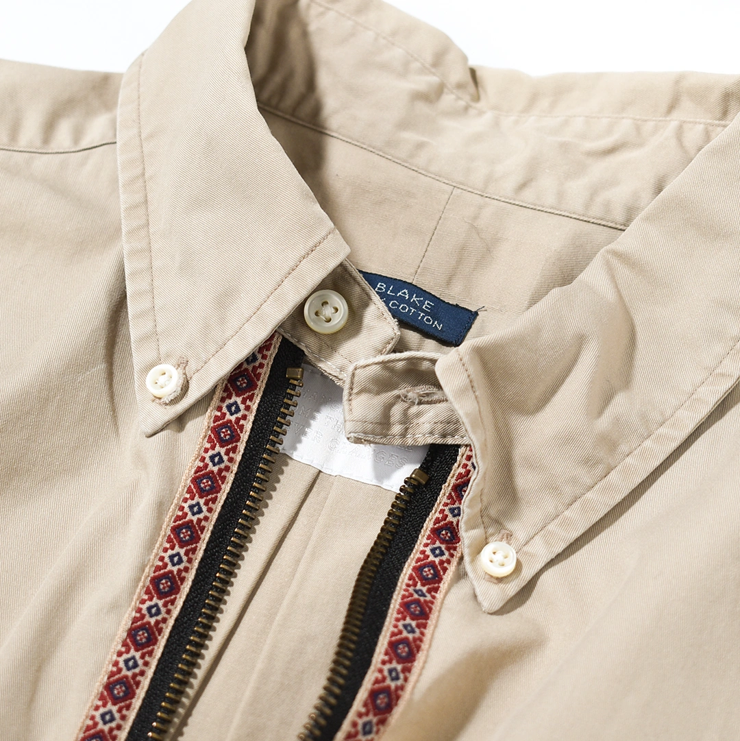 [ch3029] CHANGES (チェンジーズ) Remake Half Zip PO Shirt(リメイクハーフジッププルオーバーシャツ)の商品画像