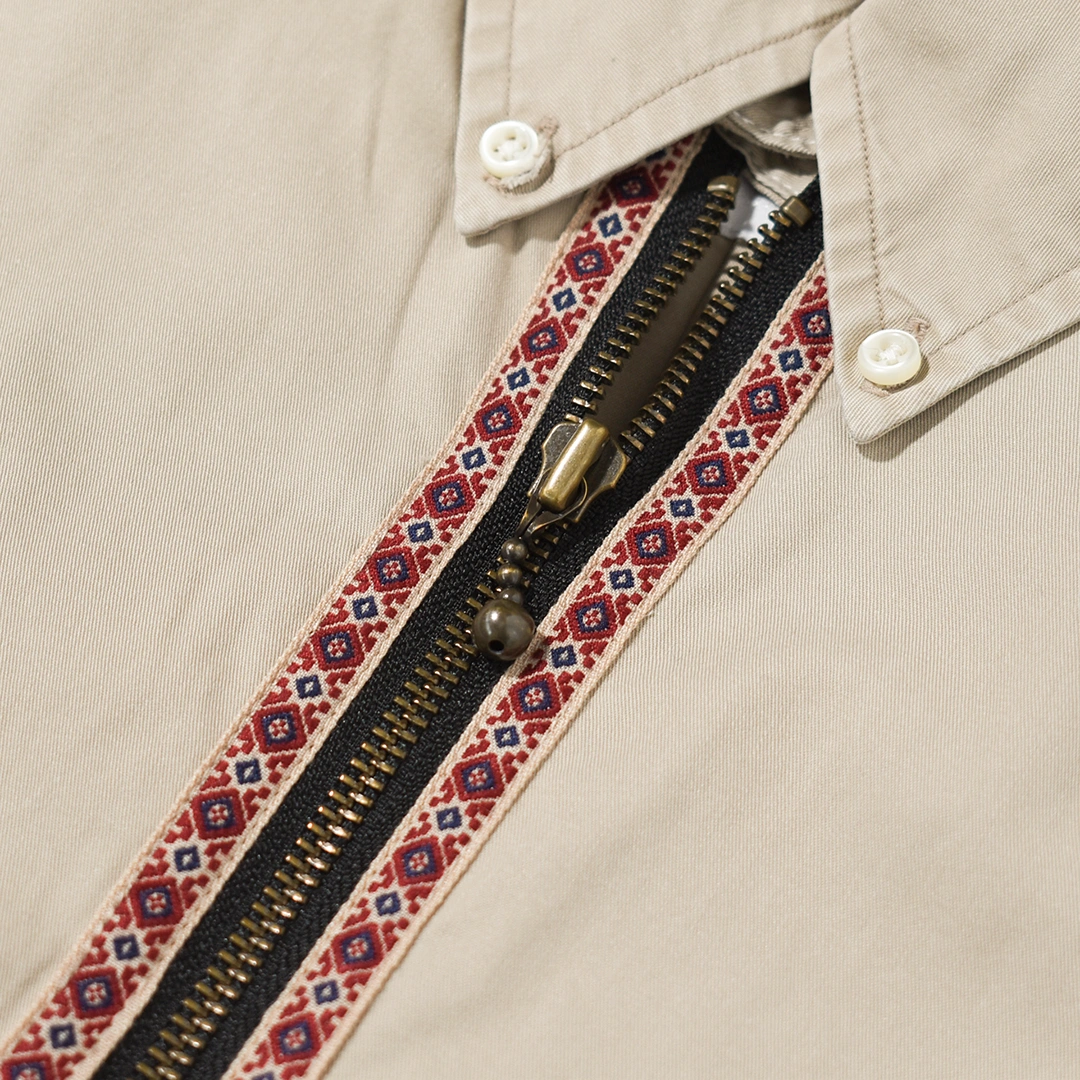 [ch3029] CHANGES (チェンジーズ) Remake Half Zip PO Shirt(リメイクハーフジッププルオーバーシャツ)の商品画像