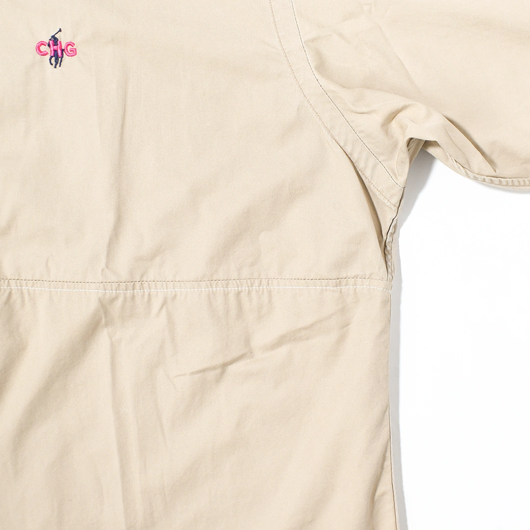 [ch3029] CHANGES (チェンジーズ) Remake Half Zip PO Shirt(リメイクハーフジッププルオーバーシャツ)の商品画像