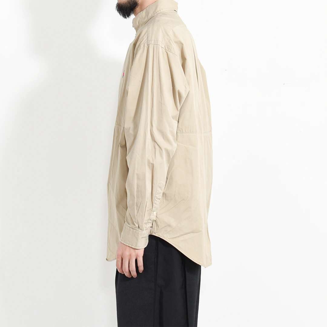 [ch3029] CHANGES (チェンジーズ) Remake Half Zip PO Shirt(リメイクハーフジッププルオーバーシャツ)の商品画像