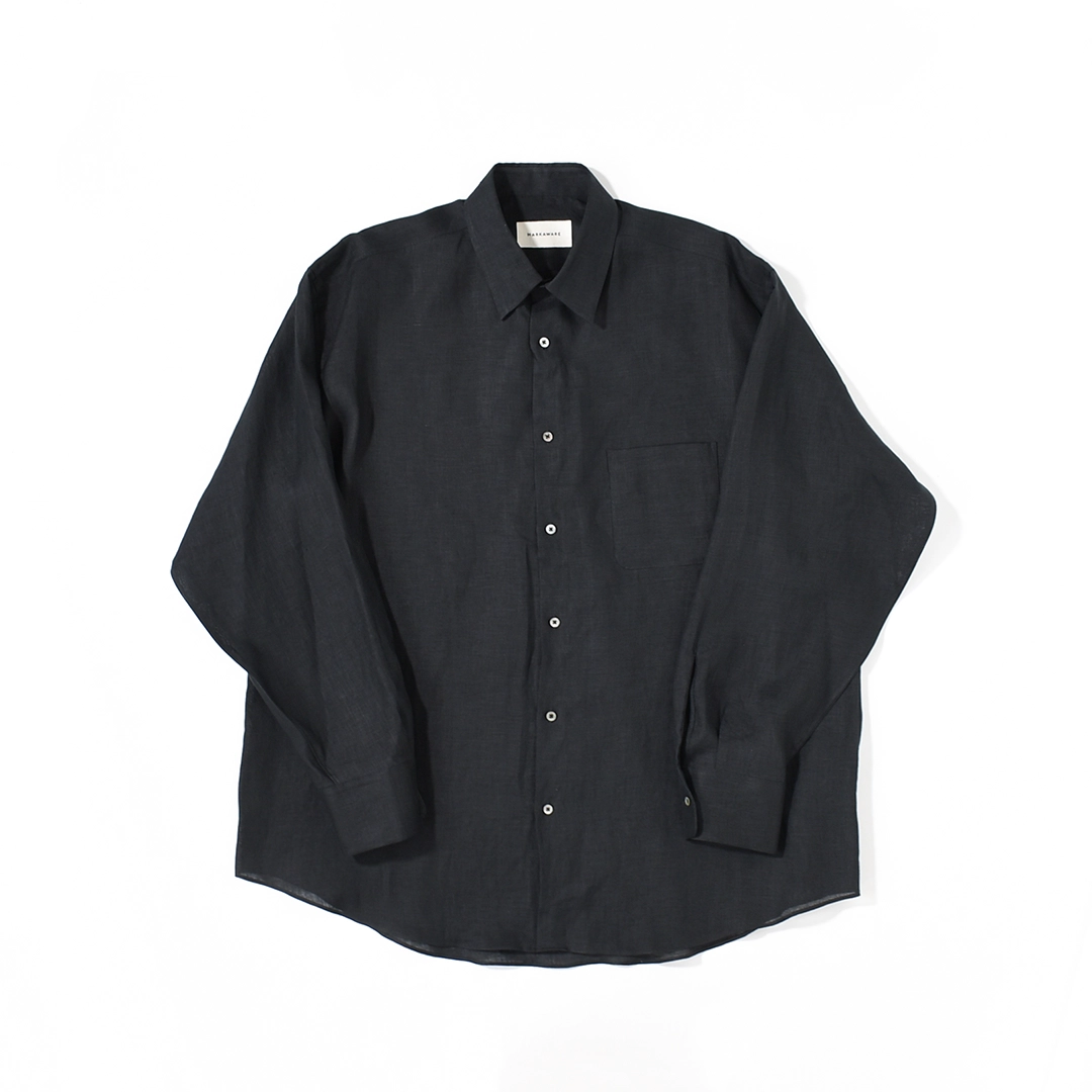 a26a22sh01c]MARKAWARE (マーカウェア) Hemp Shirting Comfort Fit