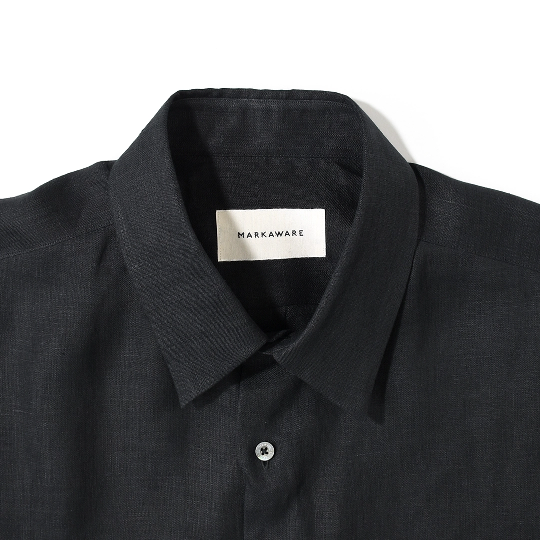 [a26a22sh01c]MARKAWARE (マーカウェア) Hemp Shirting Comfort Fit Shirt(ヘンプ細布コンフォートフィットシャツ)の商品画像