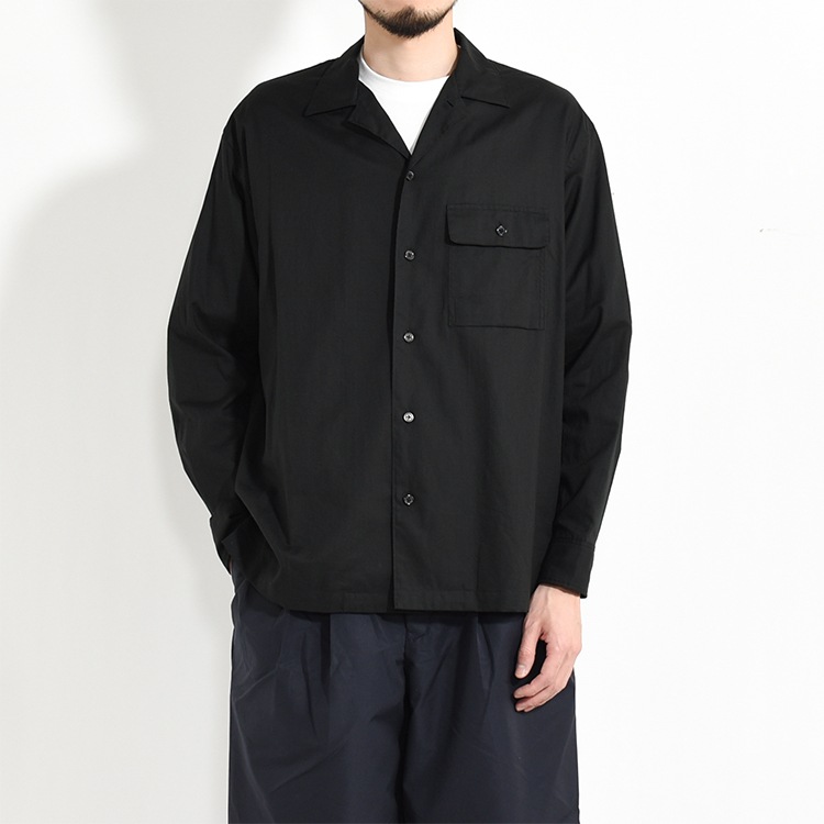 シャツ powder ULSH56-KA195-B]ULTERIOR(アルテリア)POWDERY SOFT TWILL O/C SHIRT