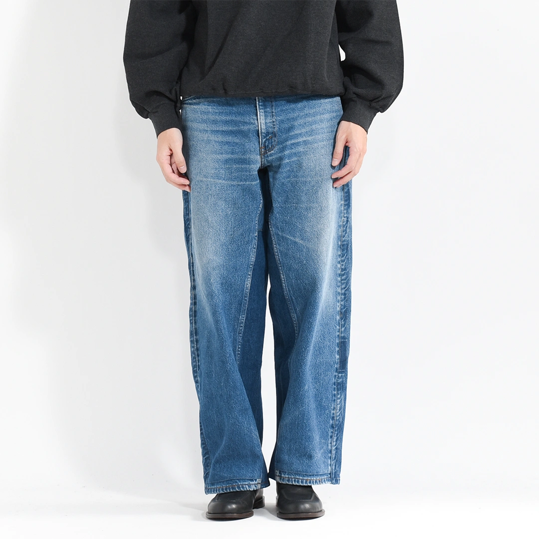 ch4100] CHANGES (チェンジーズ) Remake Denim Pants(リメイクデニム