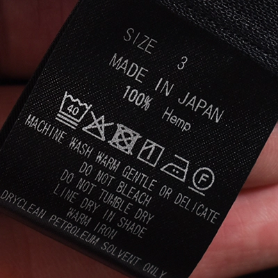 a26a22sh02c]MARKAWARE (マーカウェア) Hemp Shirting Comfort Fit